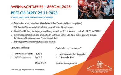 Angebot 2022 Best of Party